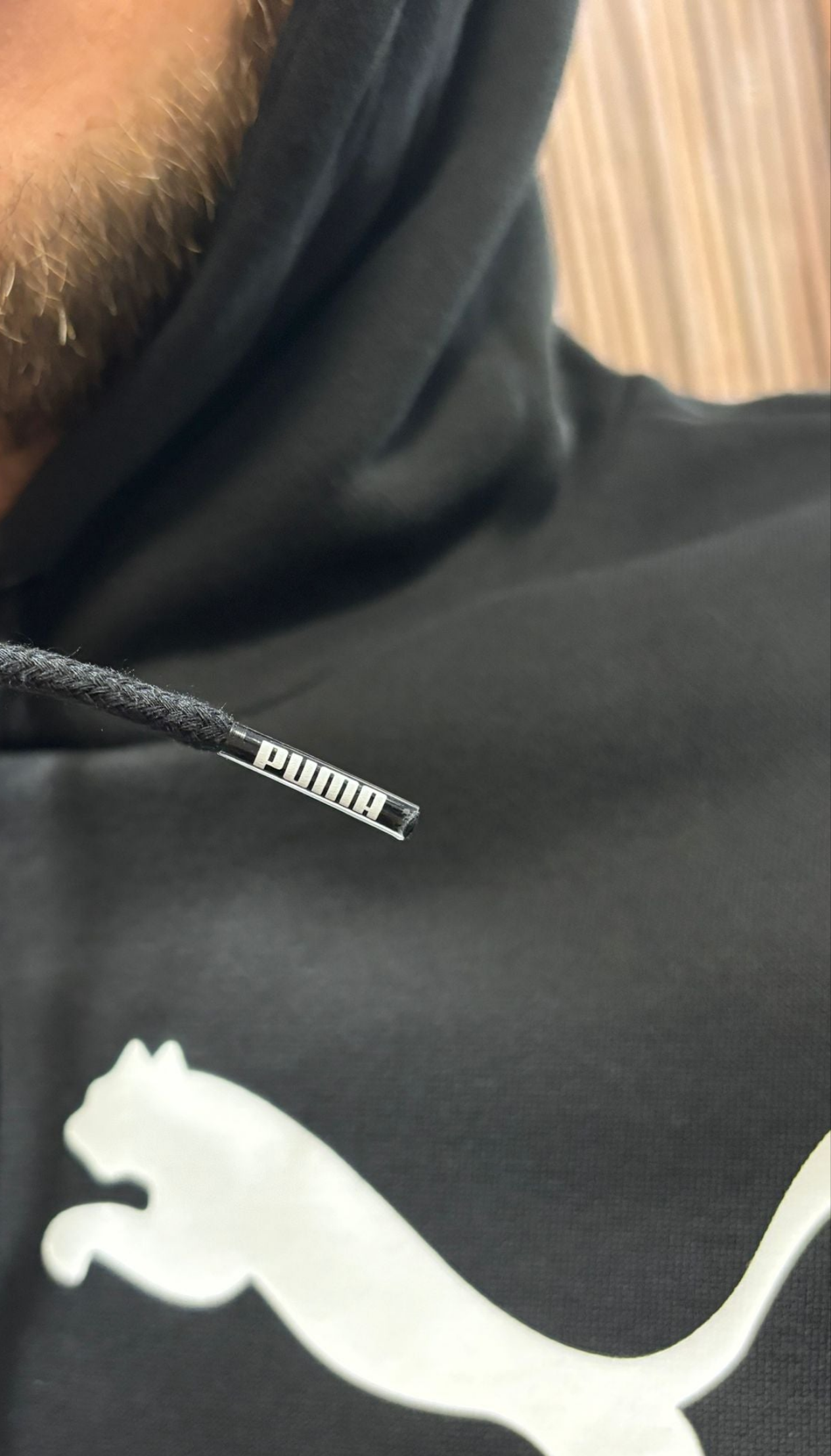 Tuta Puma felpata con logo