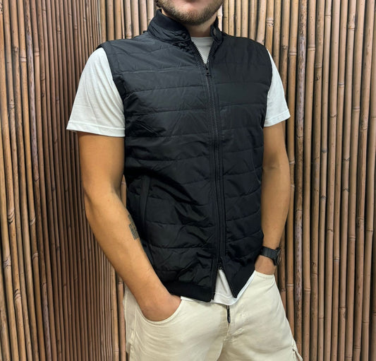 Smanicato doppio tessuto con zip