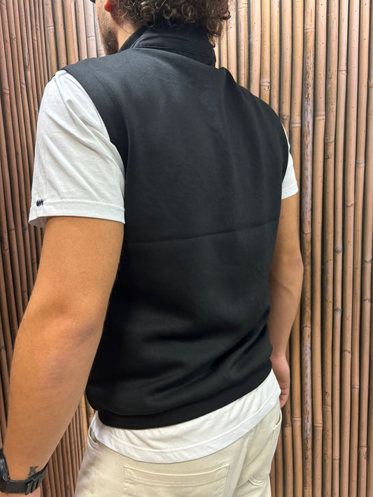 Smanicato doppio tessuto con zip