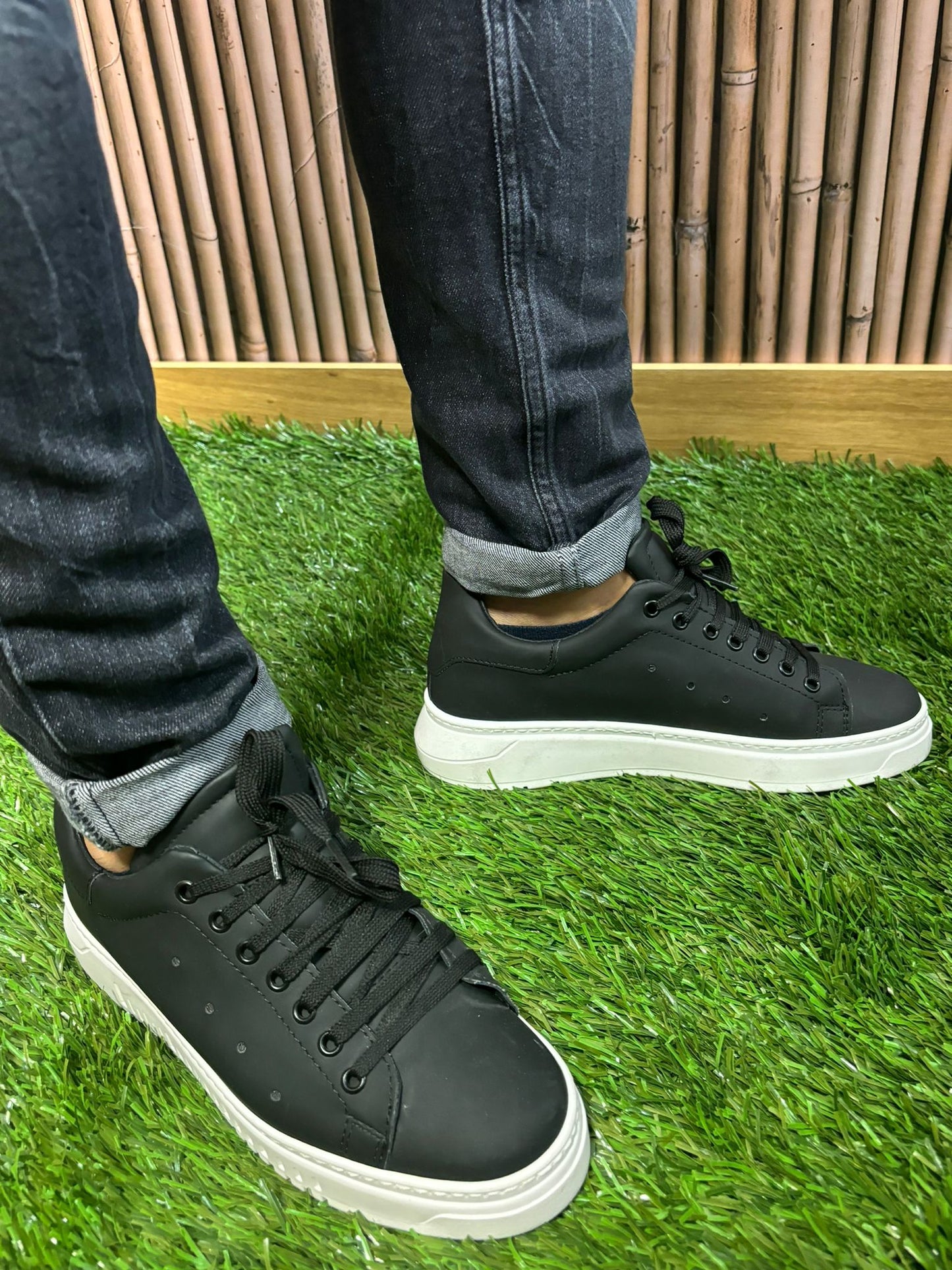 Scarpa ecopelle Nera