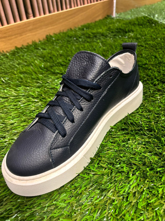 Scarpa ecopelle Blu