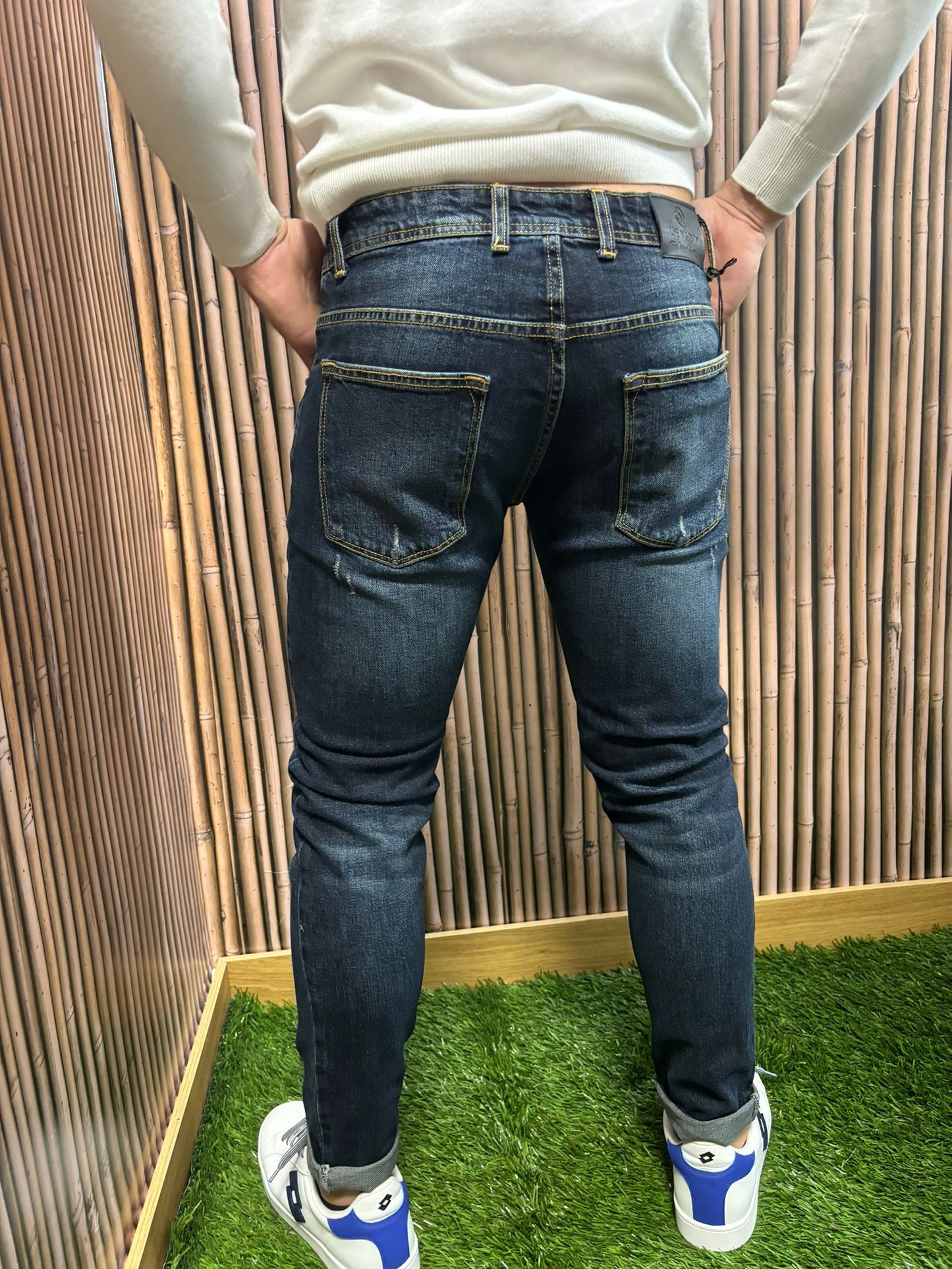 Jeans Slim Fit lavaggio scuro