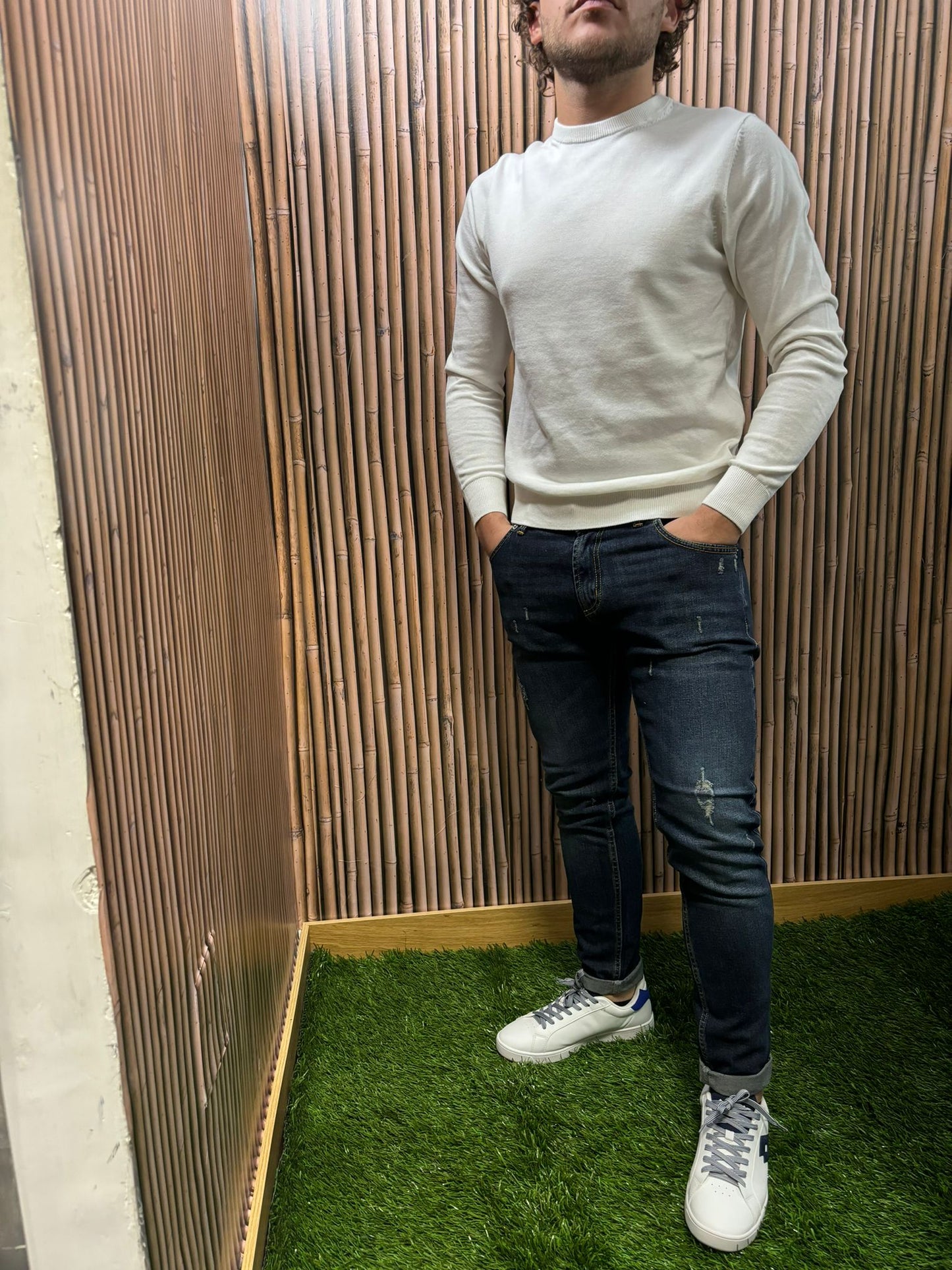 Jeans Slim Fit lavaggio scuro