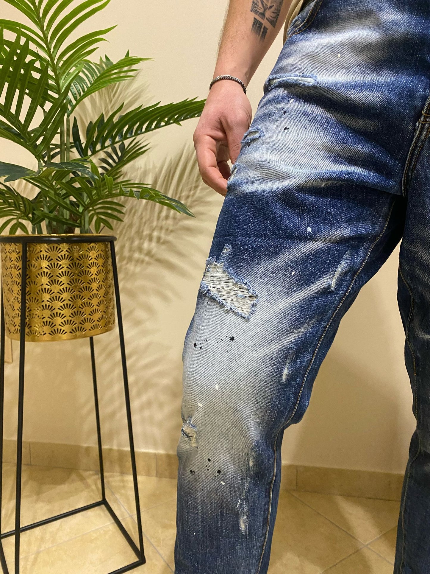 Jeans con strappi