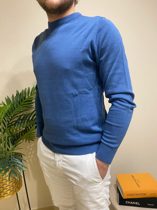 Maglioncino paricollo in cotone
