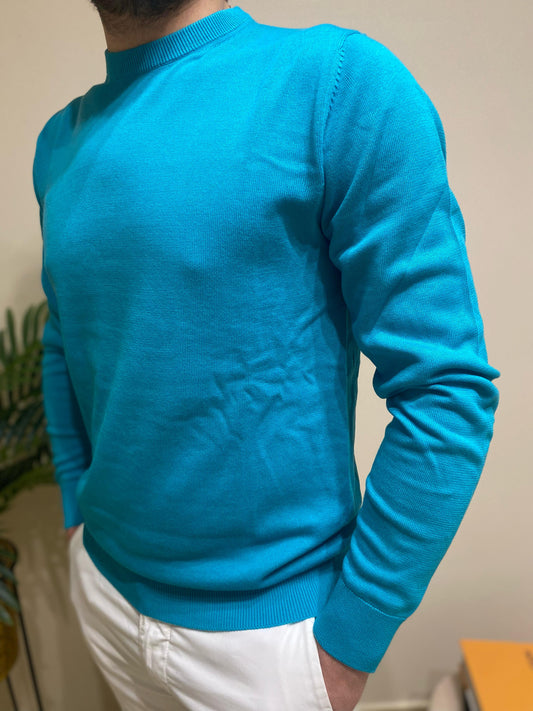 Maglioncino paricollo in cotone