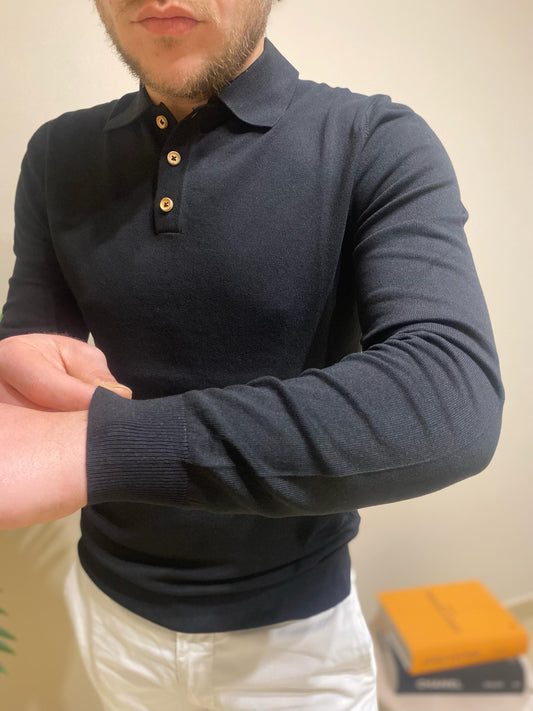 Polo in filo di cotone