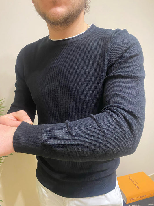Maglioncino doppio collo