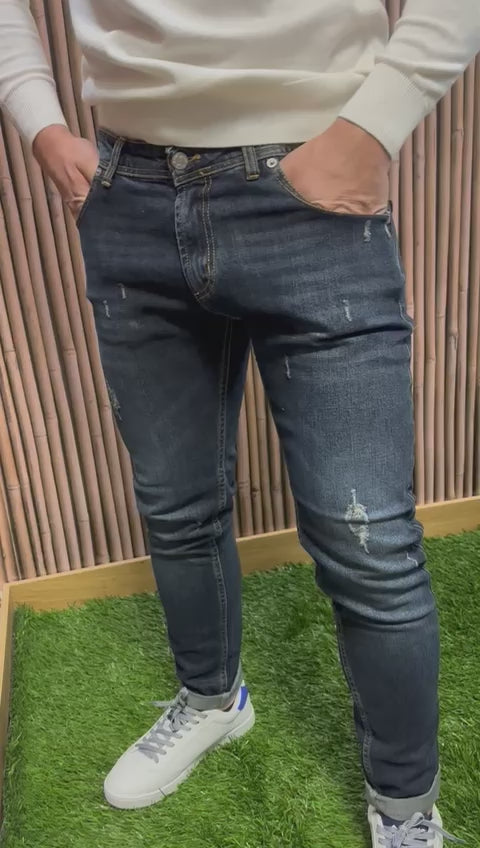 Jeans Slim Fit lavaggio scuro